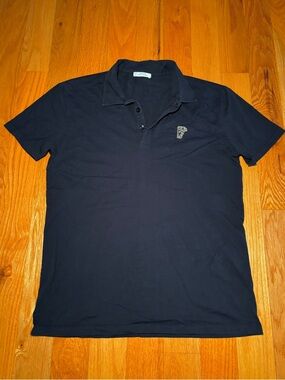 Versace Medusa Embroidered Polo